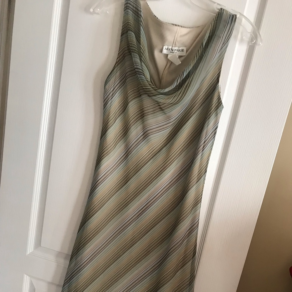 Alum Paige multi colour dress.